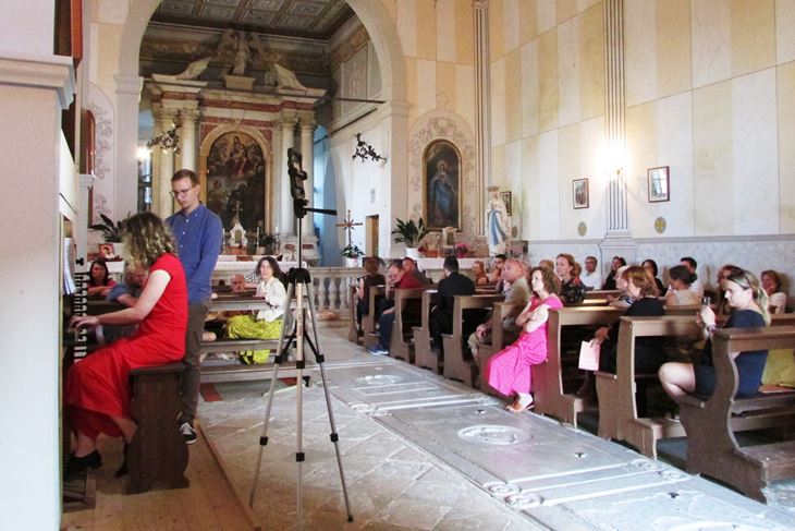 Prvi koncert održan je na orguljama G. Callida (Snimio Luka Jelavić)