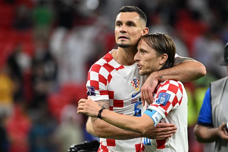 Dejan Lovren i Luka Modrić (foto: Tom Dubravec / CROPIX)