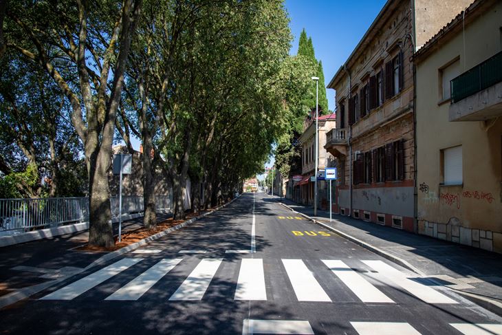 Mutilska ulica u Puli (foto: Grad Pula)