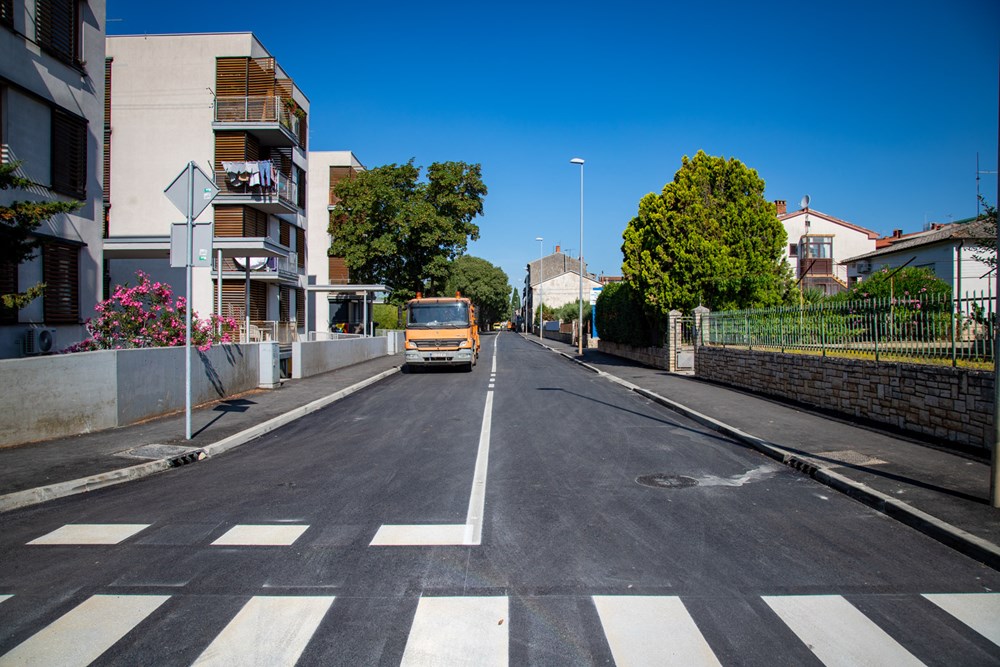 Mutilska ulica u Puli (foto: Grad Pula)