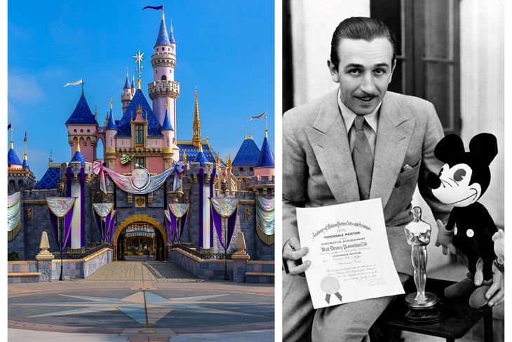 Disneyland u Anaheimu / Walt Disney i Mickey Mouse