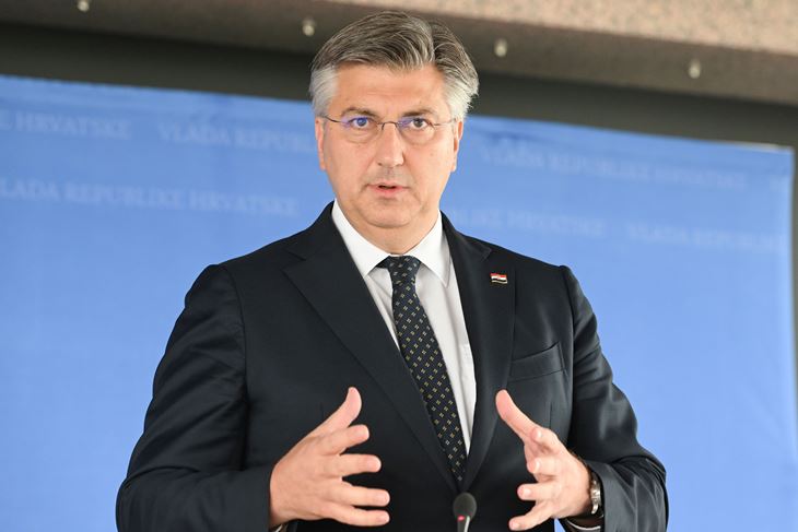 Andrej Plenković (Snimio Davorin Visnjic/Pixsell)