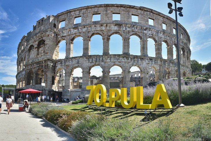 Pula u znaku jubilarnog festivala (Snimio Duško Marušić Čiči)