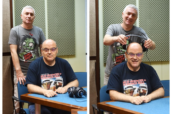 Ivan Žaknić i Josip Grozdanić (Snimio Renato Branđolica / HRT)