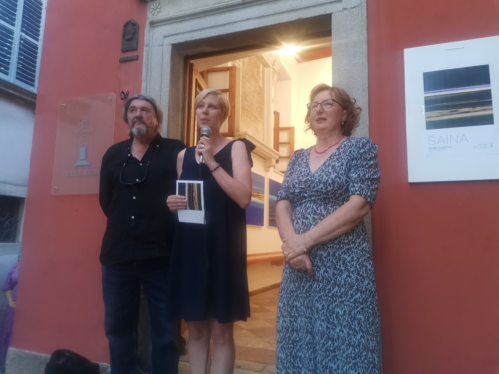 Vinko,  zamjenica grtadonačelnika Federika Mohorović Čekada i Alis na otvaranju (Snimio Branko Biočić)