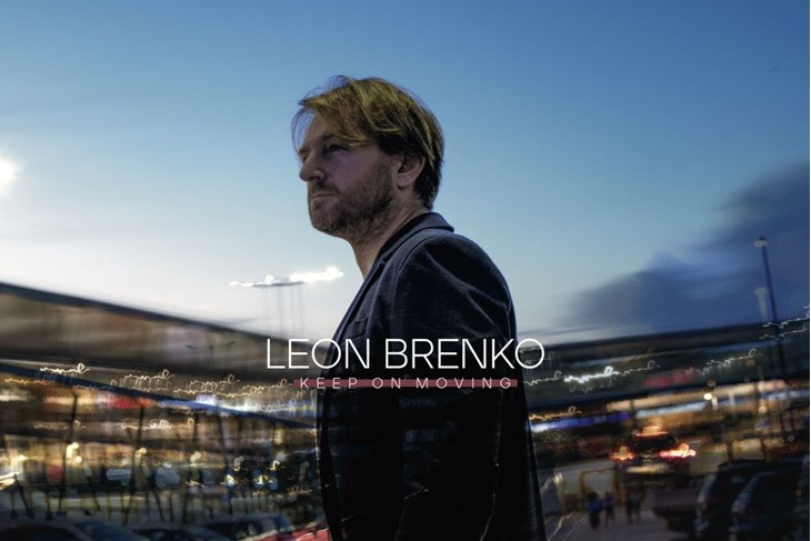 Leon Brenko na naslovnici albuma "Keep on moving" (Snimio Igor Zirojević)