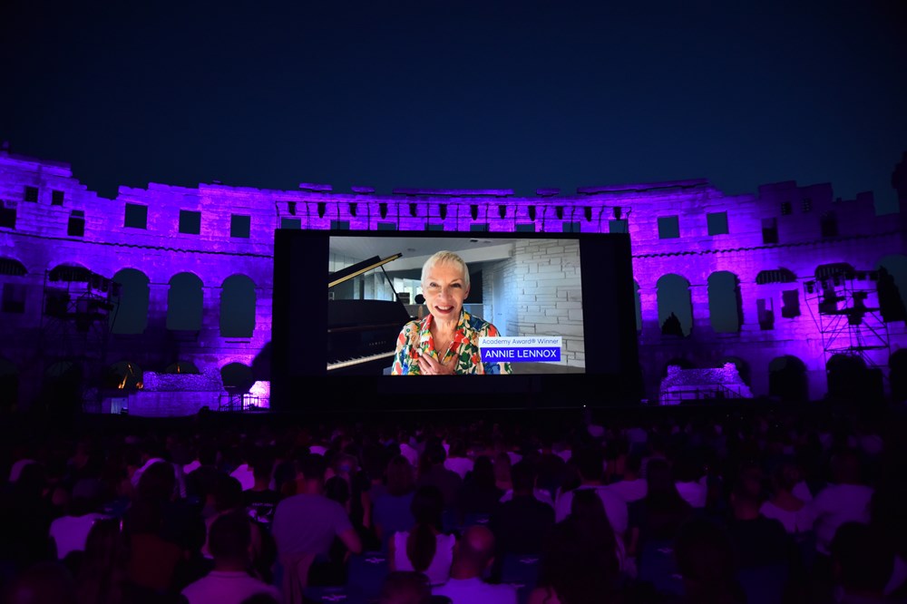 Annie Lennox poslala je poruku u kojoj je čestitala Howardu Shoreu (Snimio Duško Marušić Čiči)