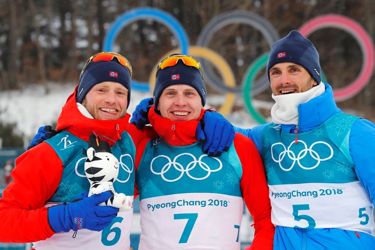 Hans Christer Holund, treći slijeva (Snimio Carlos Barria/Reuters)