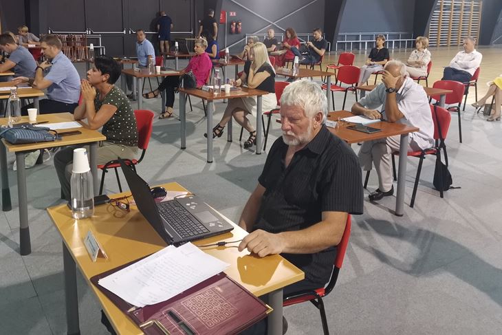 Niz zanimljivih tema raspravili su labinski vijećnici (Snimio Branko Biočić)