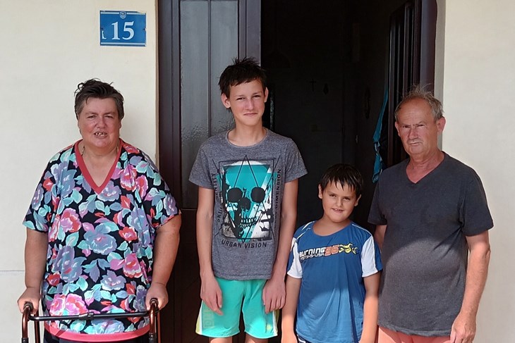 Cvita, Ivan, Josip i Stjepan Liščević (Snimio Edi Prodan / Novi list)