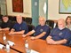 Istarski župan Boris Miletić primio sudionike redarstvene akcije (Snimio Duško Marušić Čiči)