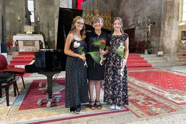 Marija Marković, Elda Krajcar Percan i Unna Ališić (Osobna arhiva)