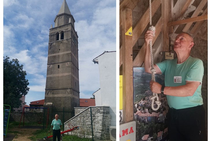 Gradsko zvono zvonika sv. Justa ove godine obilježava 400. obljetnicu (Snimio Branko Biočić)