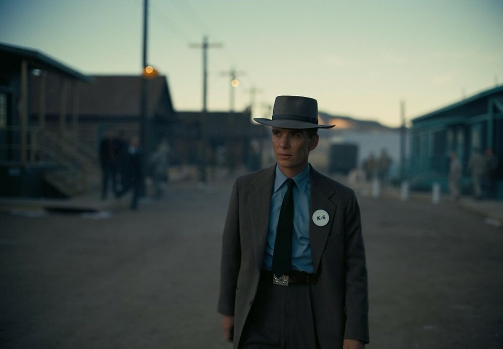 Cillian Murphy, scena iz filma "Oppenheimer"