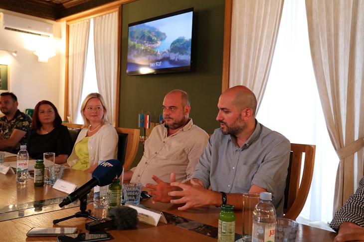 Konferencija povodom snimanja serije "Hotel Portofino" (Snimio Goran Kovacic/Pixsell)