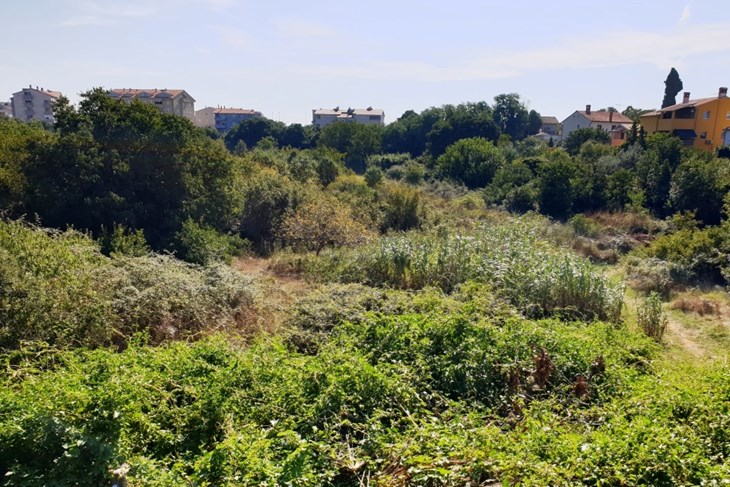 Lokacija igrališta Monvidal (Foto: Grad Pula)