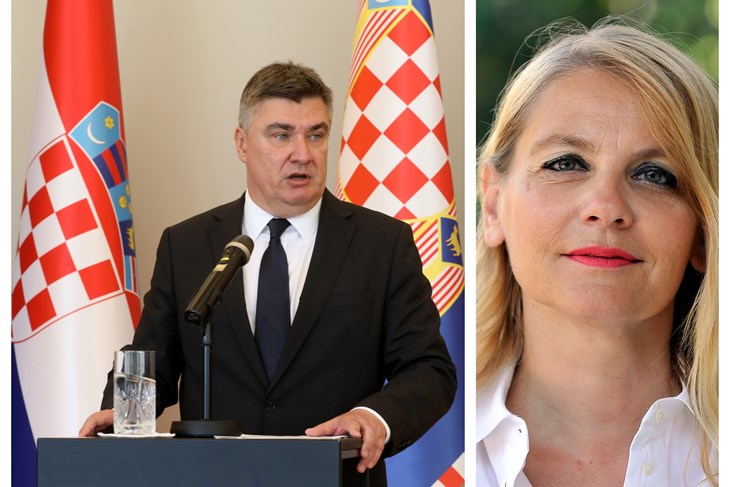 Zoran Milanović / Tihana Tomičić (Snimili Luka Jeličić /  Davor Kovačević / Novi list)