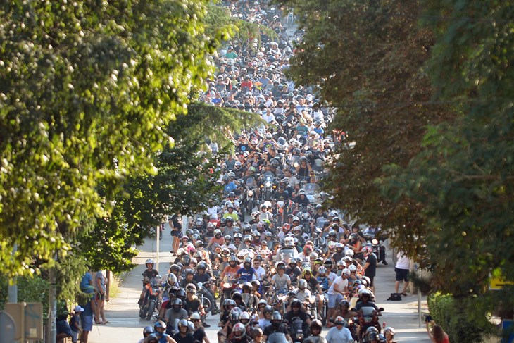 Na defile Pulom motoristi će u subotu (Arhiva Glasa Istre)