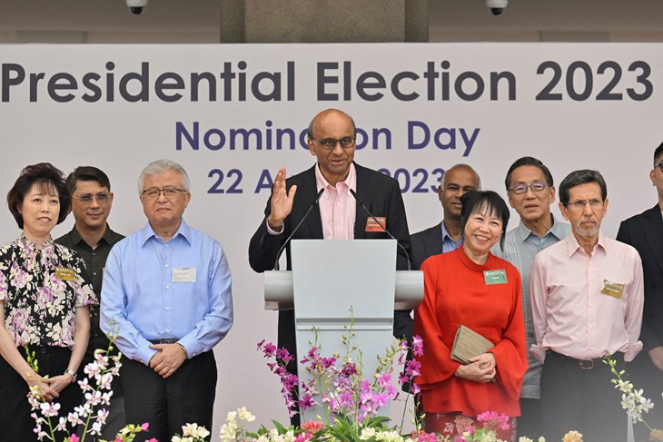 Tharman Shanmugaratnam (Snimila Caroline Chia/Reuters)