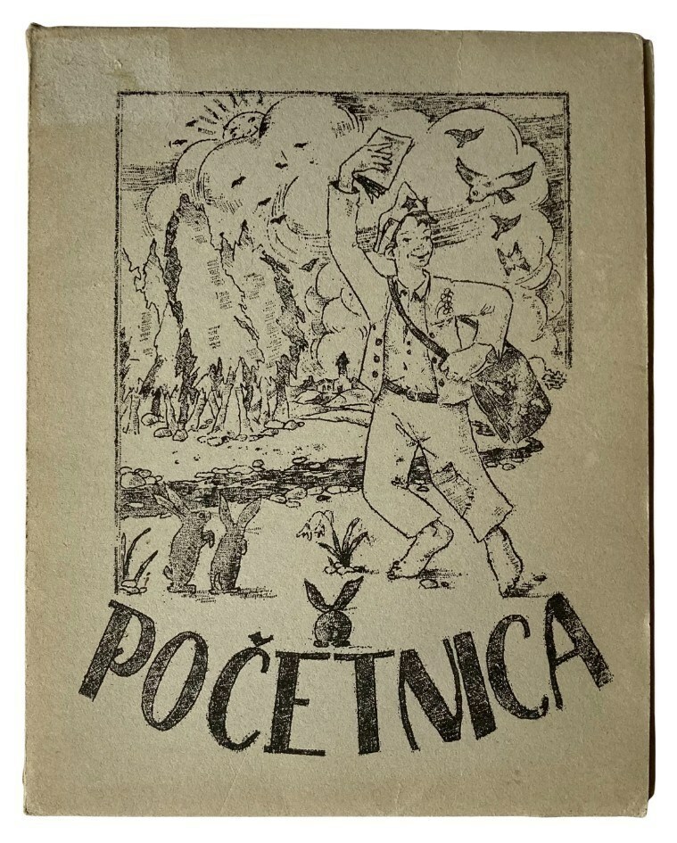 Andre Lušičić likovno je uredio ratnu hrvatsku "Početnicu"