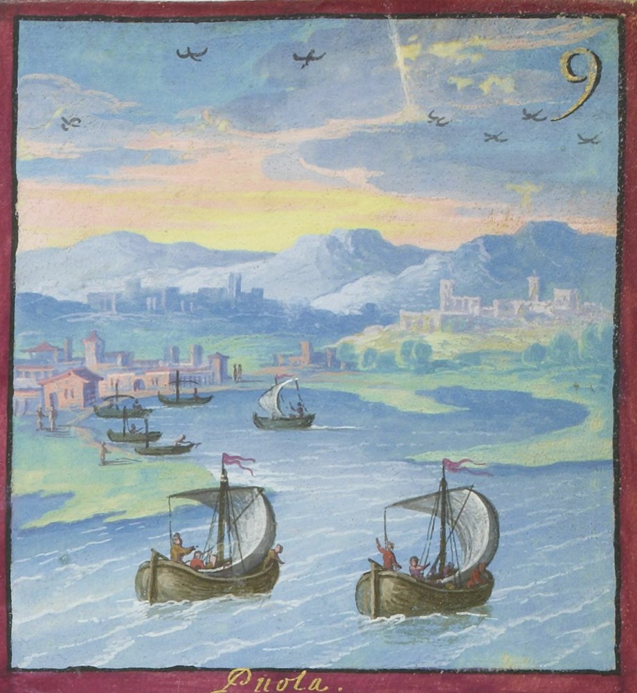 Pula kako ju je umjetnik vidio 1580. godine