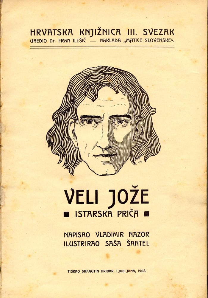 Naslovnica knjige Veli Jože iz 1908. (Foto: Matica slovenska)