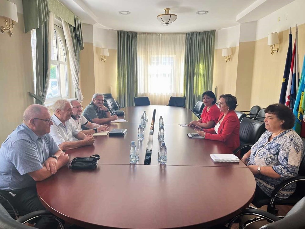 S današnjeg sastanka Sandre Čakić Kuhar i predstavika SUA (Foto: Istarska županija)