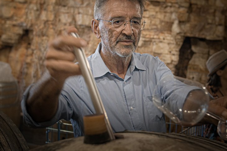 Rino Šuran u svom elementu (Foto Obiteljska arhiva)