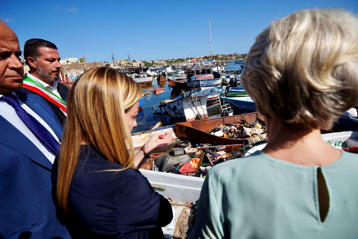 Giorgia Meloni i Ursula von der Leyen (Foto Reuters)