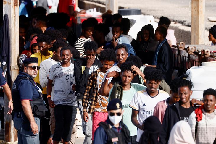 Lampedusa (Foto Reuters)