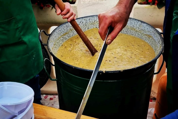 Ovako je izgledao gljivarski kotlić prošle godine (Foto Grad Pazin)