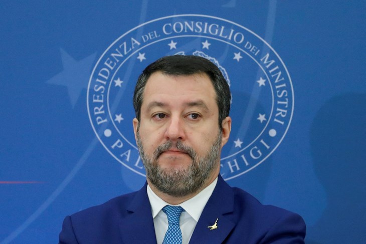 Matteo Salvini (Foto Reuters)