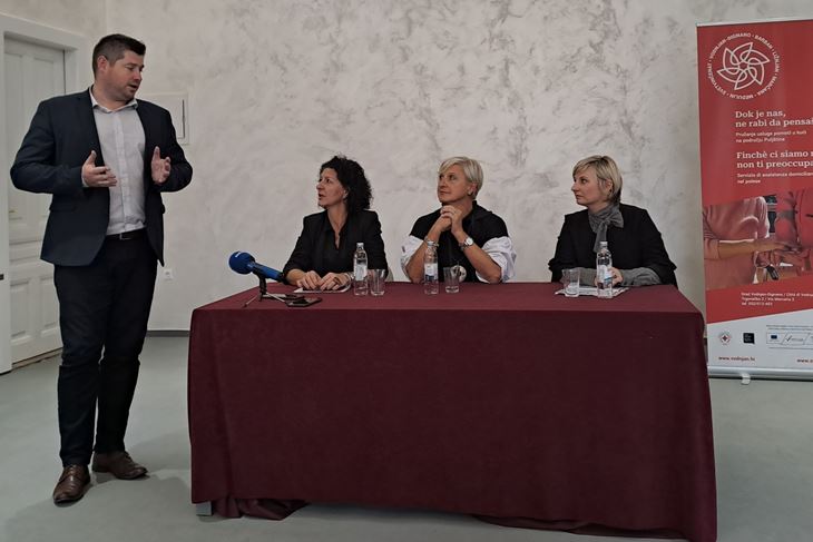 Dean Perković, Diriana Delcaro Hrelja, Jasna Vekić i Marija Grgorinić (Snimila Jelena Milović)