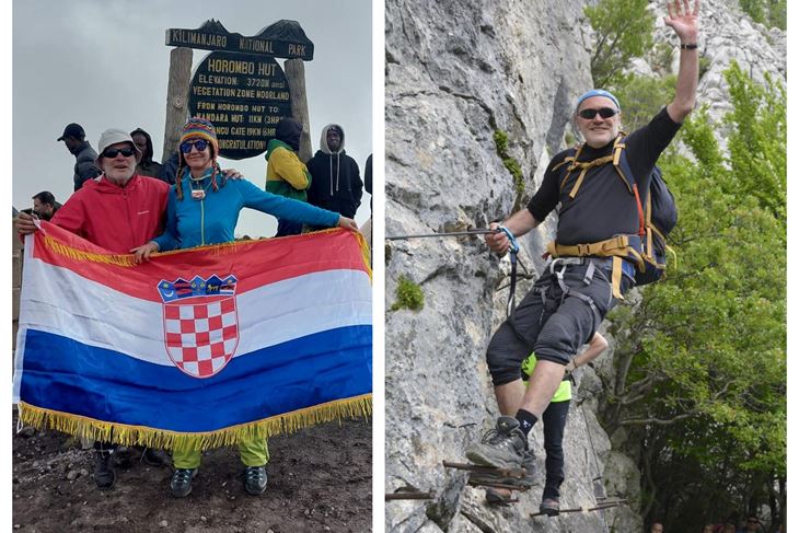 Feručo Lazarić na svojim ekspedicijama (Foto: Privatna arhiva)