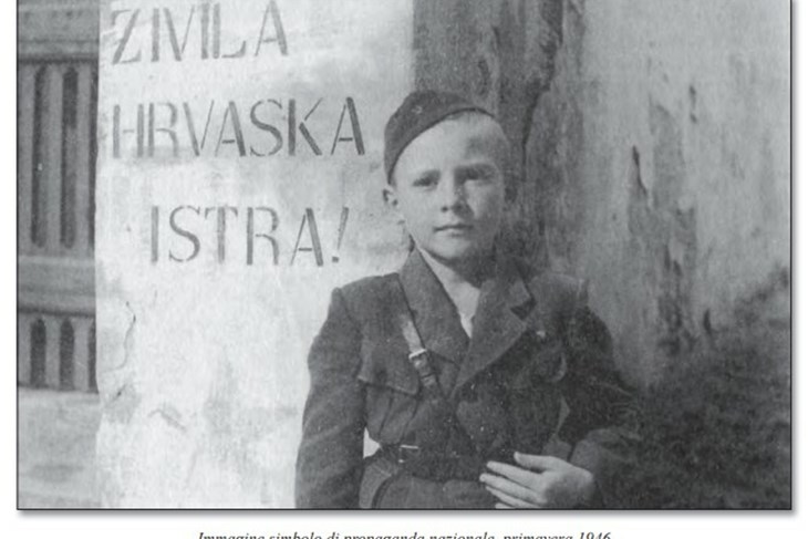 Simbol nacionalne propagande u proljeće 1946. godine (Arhiva Glasa Istre)