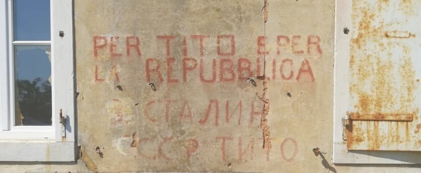 Omladinci su na zidovima ispisivali parole (Arhiva Glasa Istre)