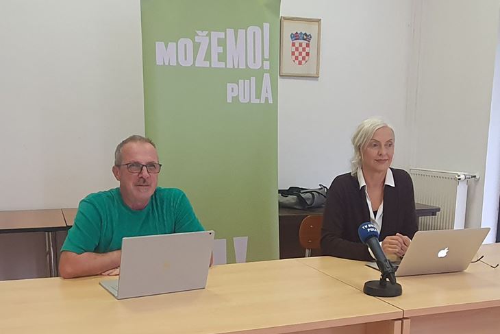 Noel Mirković i Dušica Radojčić (Foto: Možemo!)