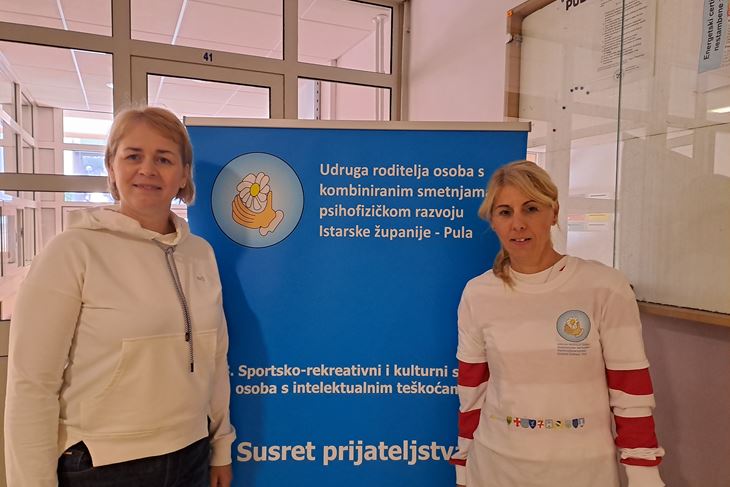 Organizatorice susreta Vesna Radolović i Sandra Išić (Snimila Helena Mostarkić Gobbo)