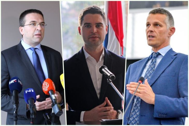 Tomislav Sokol, Karlo Ressler, Vlater Flego (Foto: Arhiva NL, Pixsell, EP)