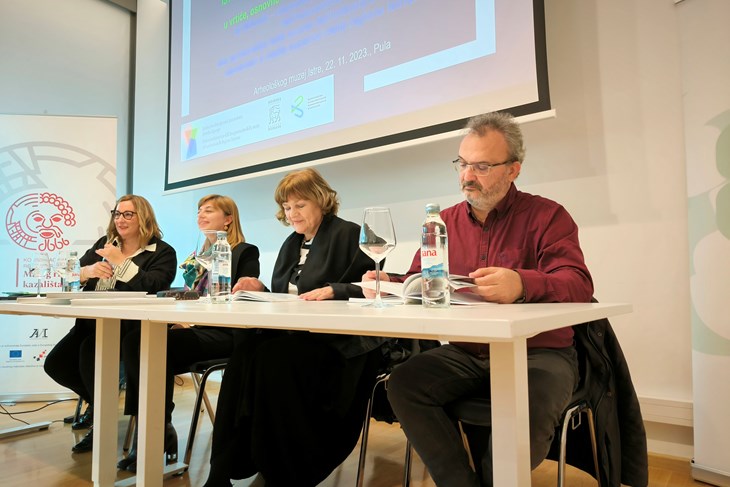 Dijana Muškardin, Božana Sliško, Lidija Vujičić i Maurizio Levak (Snimio: Milivoj Mijošek)