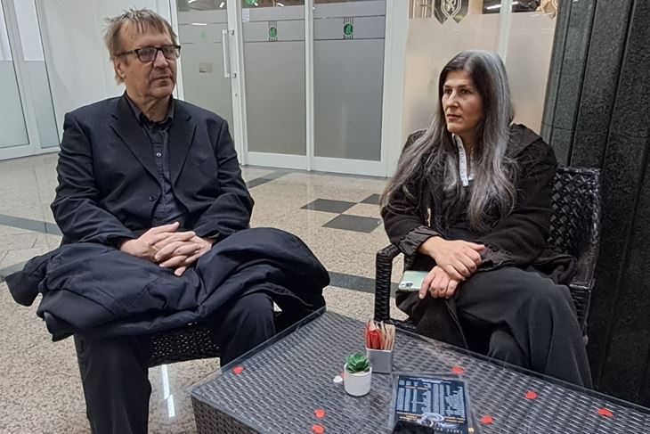 Janko Žufić i Ester Marin opisuju "Večeru u mraku" kao posebno i dojmljivo iskustvo (Snimila: Jelena Milović)