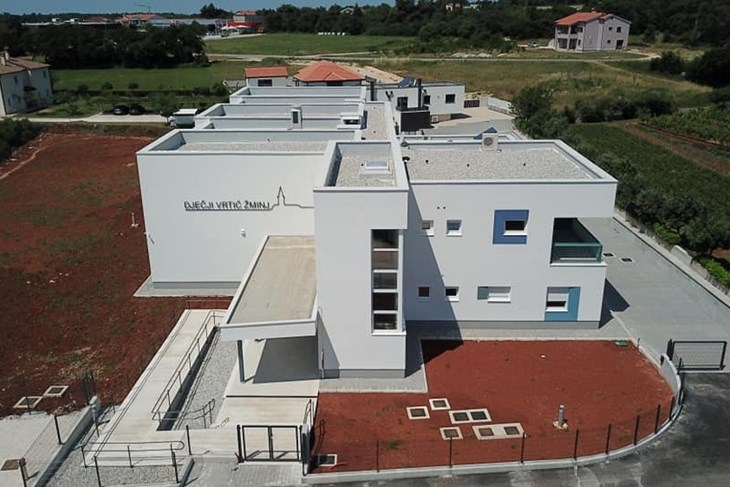 Radovi na dogradnji Dječjeg vrtića Rapčići trebali bi biti gotovi u roku od godinu dana (Foto: Općina Žminj)