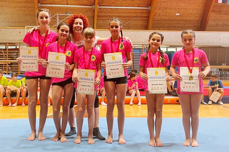Novigradske gimnastičarske nade (Osobna arhiva)