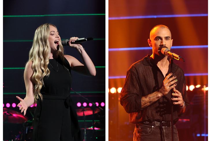 Natali Radovčić / Toni Šimonović (Foto: The Voice Croatia / HRT)