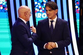 Španjolski izbornik Luis de la Fuente i Zlatko Dalić (Reuters)