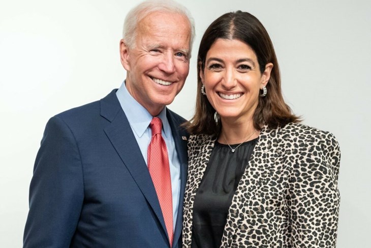 Joe Biden, Nathalie Rayes (Foto X)