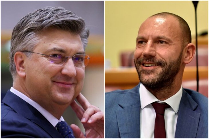 Andrej Plenković i Damir Habijan  (Foto: Reuters, Snimio Davor Kovačević)