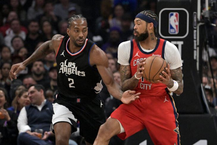 Kawhi Leonard i Brandon Ingram (Foto: Reuters)