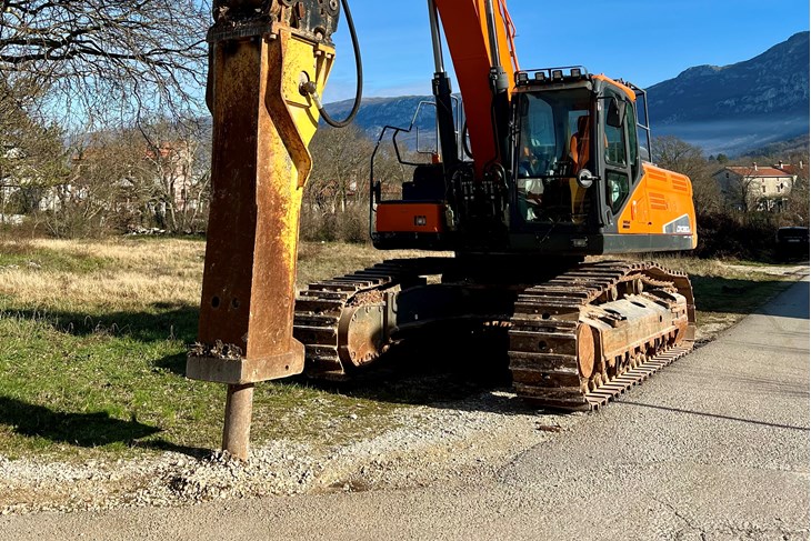 Mehanizacija u Vozilićima je spremna