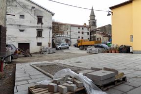 Rekonstrukcija i izgradnja djela komunalne infrastrukture na dionici Pjacalet - Pino Budičin (Snimila: Gordana Čalić Šverko)